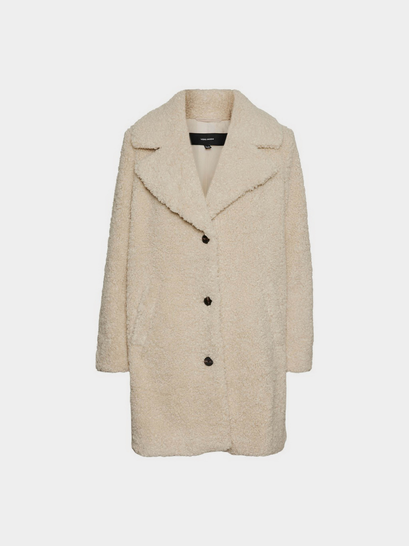 Шуба Vero Moda модель 10289938_Oatmeal Шуба Vero Moda модель 10289938_Oatmeal Фото