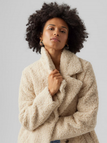 Шуба Vero Moda модель 10289938_Oatmeal Шуба Vero Moda модель 10289938_Oatmeal Фото