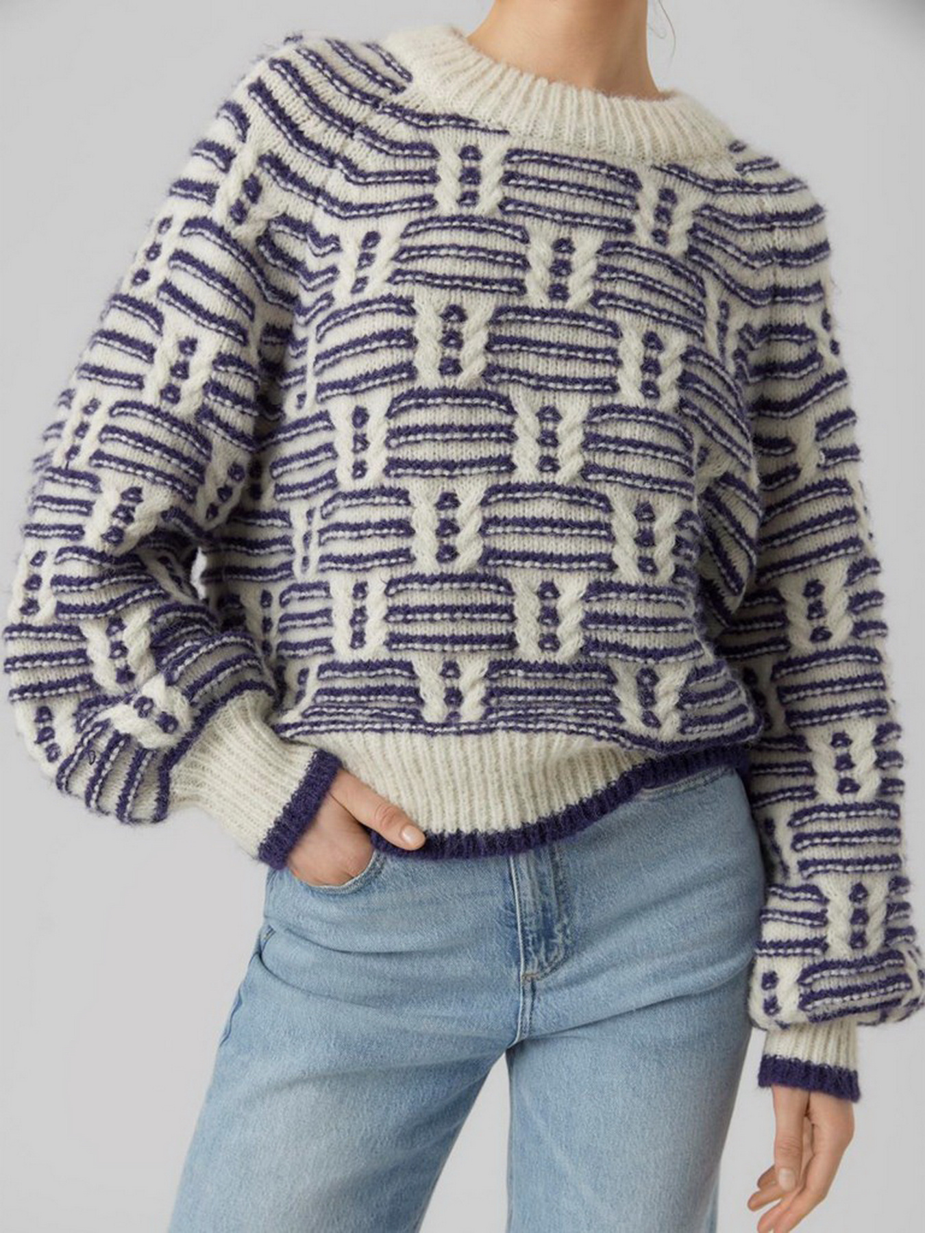 Джемпер Vero Moda модель 10294698_Birch Фото