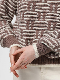 Джемпер Vero Moda модель 10294698_Brown Lentil Фото