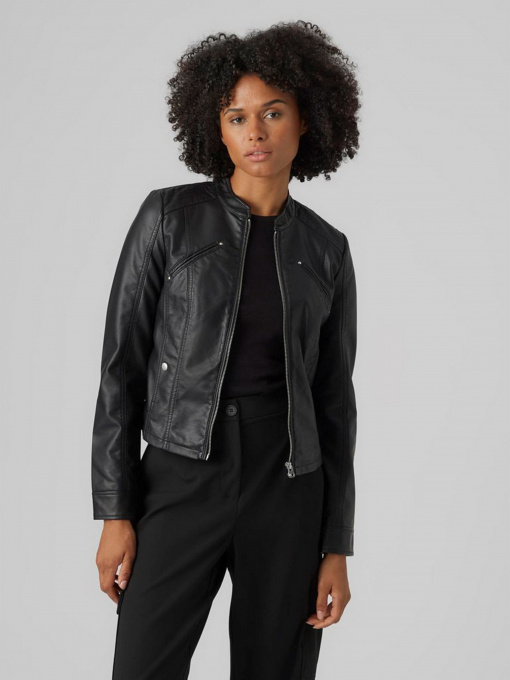 Куртка кожаная Vero Moda модель 10288555_Black Фото