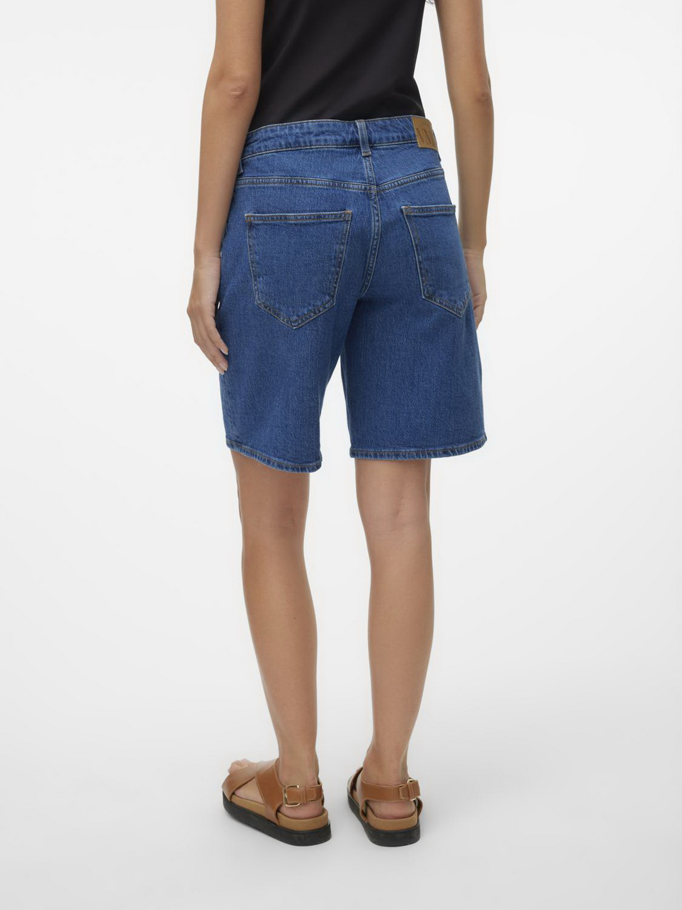 Шорти джинсові Vero Moda модель 10307636_Medium Blue Denim Фото