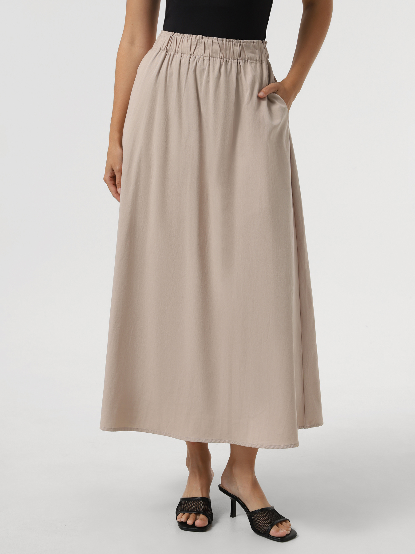 Юбка макси Vero Moda модель 10321248_Silver Lining Фото