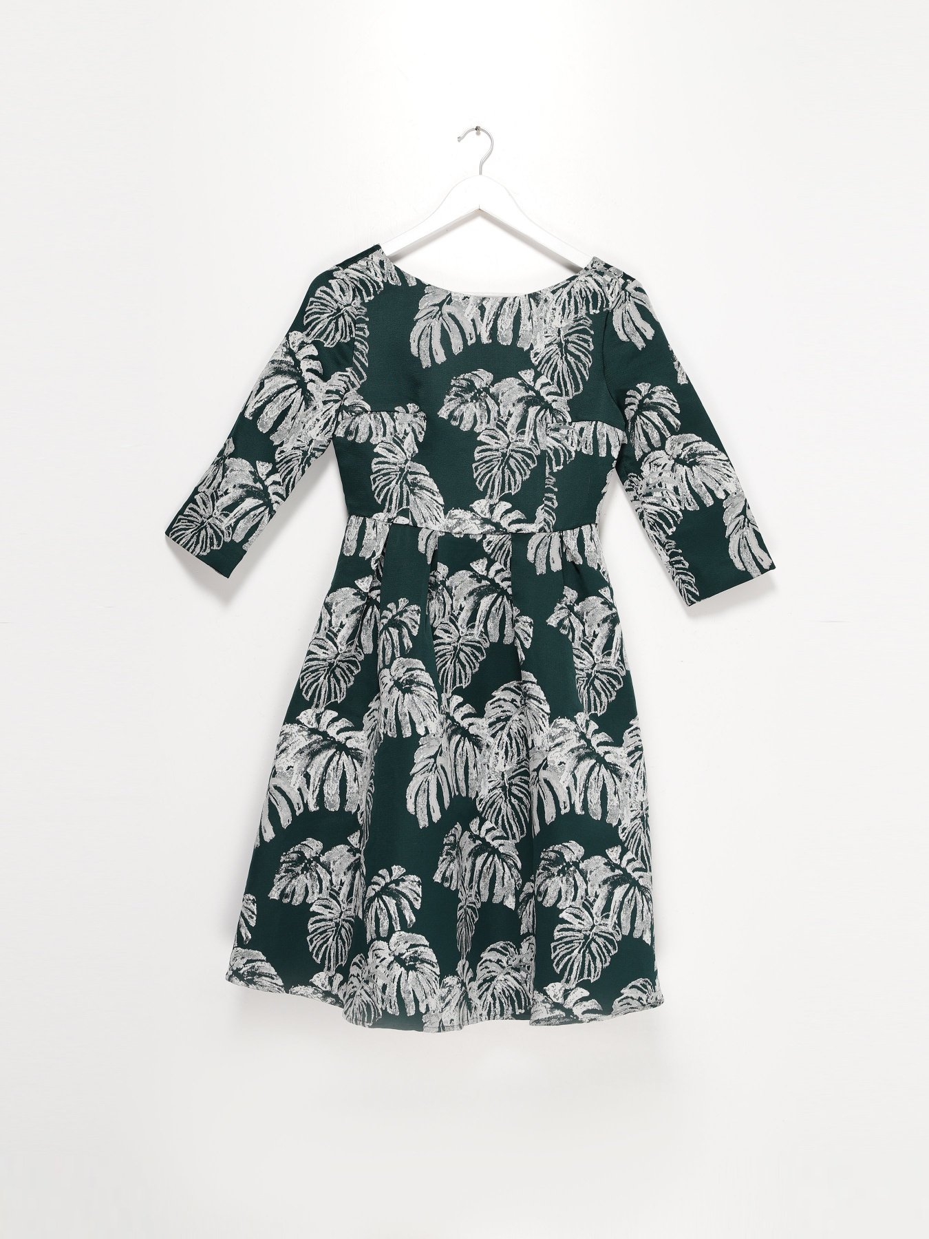 Платье миди Vero Moda модель 31617C014040_зелений комб. Фото