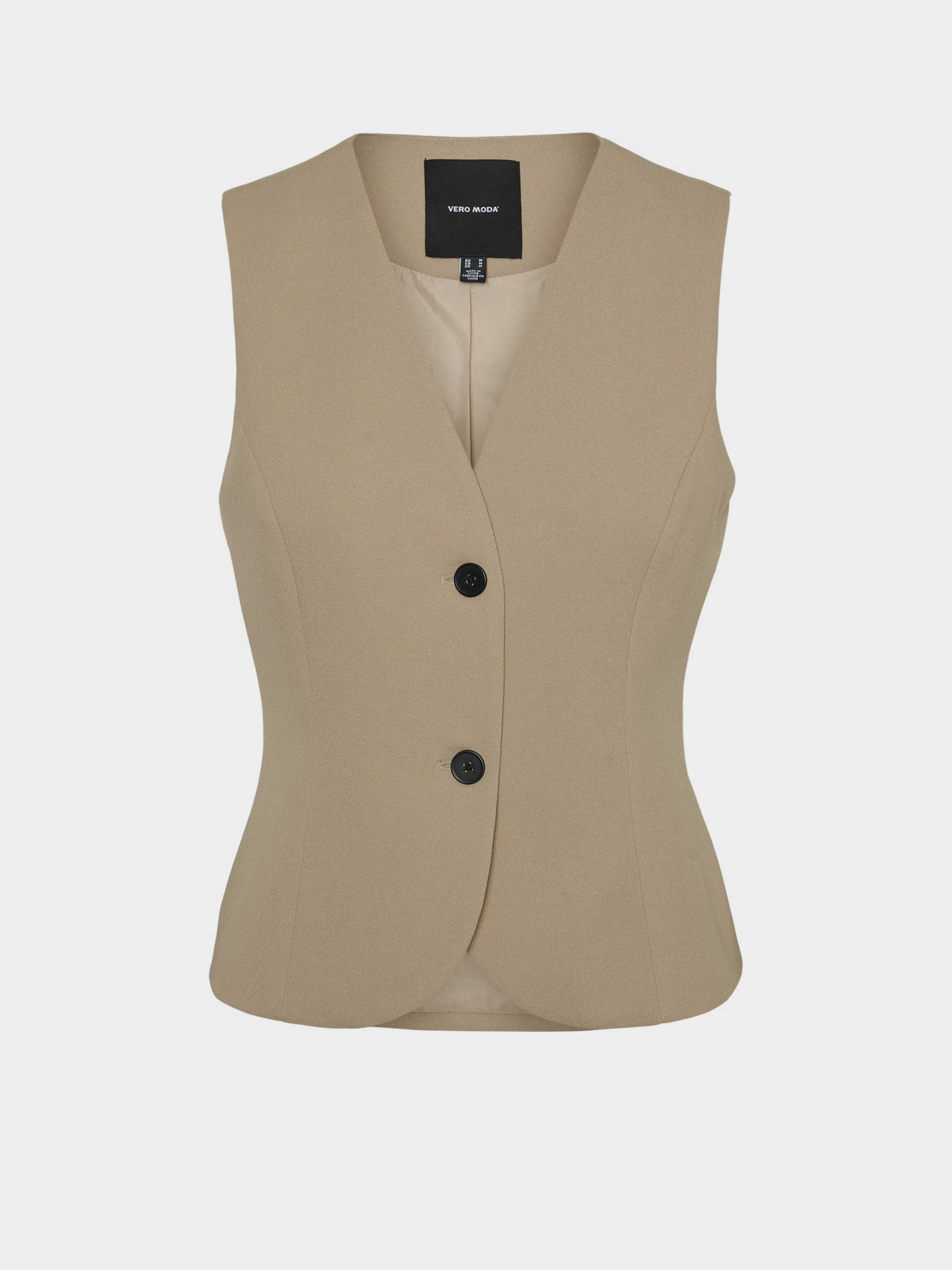 Класичний жилет Vero Moda модель 10323459_Silver Mink Фото