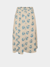 Юбка миди Vero Moda модель 10324195_Pearled Ivory DRESDEN BLUE Фото