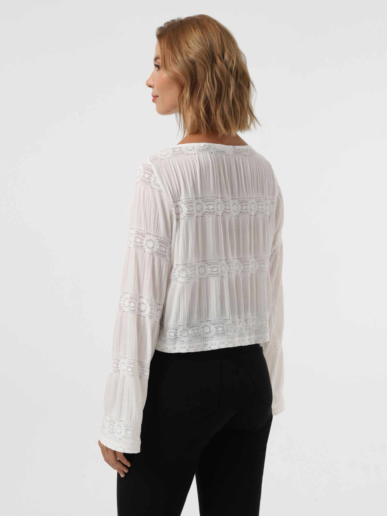 Блуза Vero Moda модель 10324199_Snow White Блуза Vero Moda модель 10324199_Snow White Фото