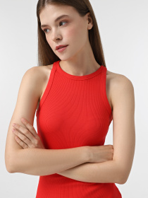 Платье мини Vero Moda модель 10306898_Tomato Фото