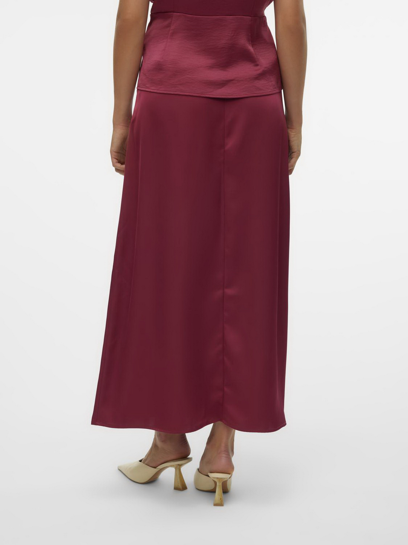 Спідниця максі Vero Moda модель 10314767_Red Plum Фото