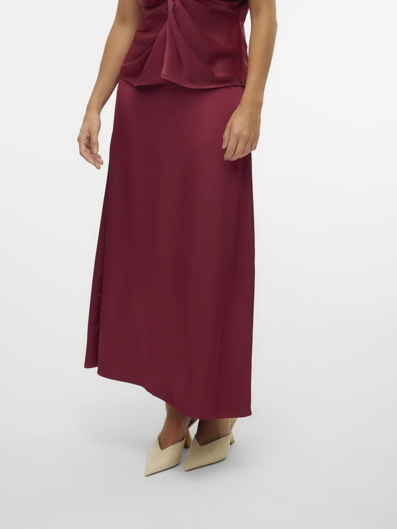 Спідниця максі Vero Moda модель 10314767_Red Plum Фото