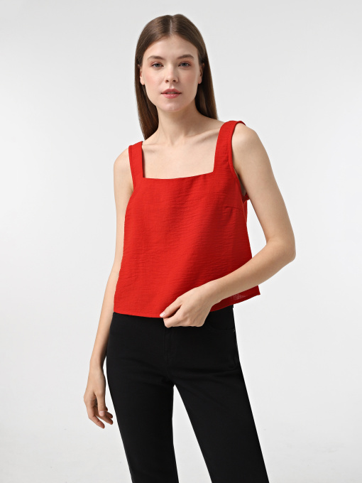 Майка Vero Moda модель 10315069_Aura Orange Фото