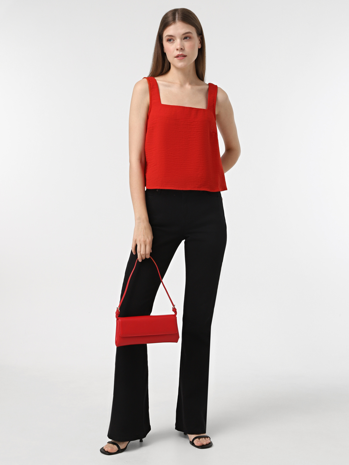 Майка Vero Moda модель 10315069_Aura Orange Фото