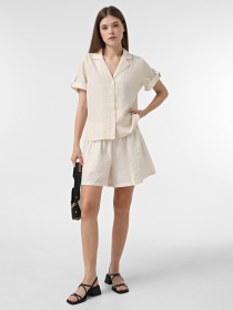 Шорти Vero Moda модель 10324157_Birch SILVER LURIX Фото