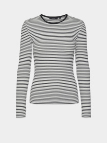 Лонгслів Vero Moda модель 10315385_Snow White BLACK Фото