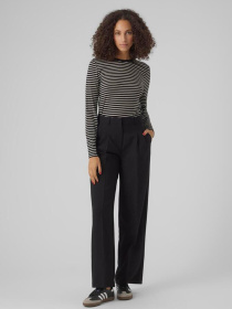 Лонгслив Vero Moda модель 10298360_Black BIRCH Фото