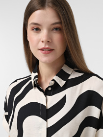 Платье миди Vero Moda модель 10321789_Black Graphic Фото