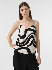 Майка Vero Moda модель 10321790_Black Graphic Фото