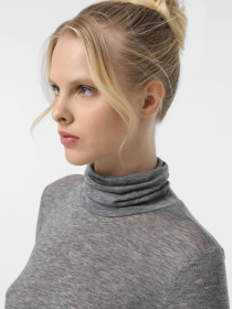 Водолазка Vero Moda модель 10317026_Medium Grey Melange Фото