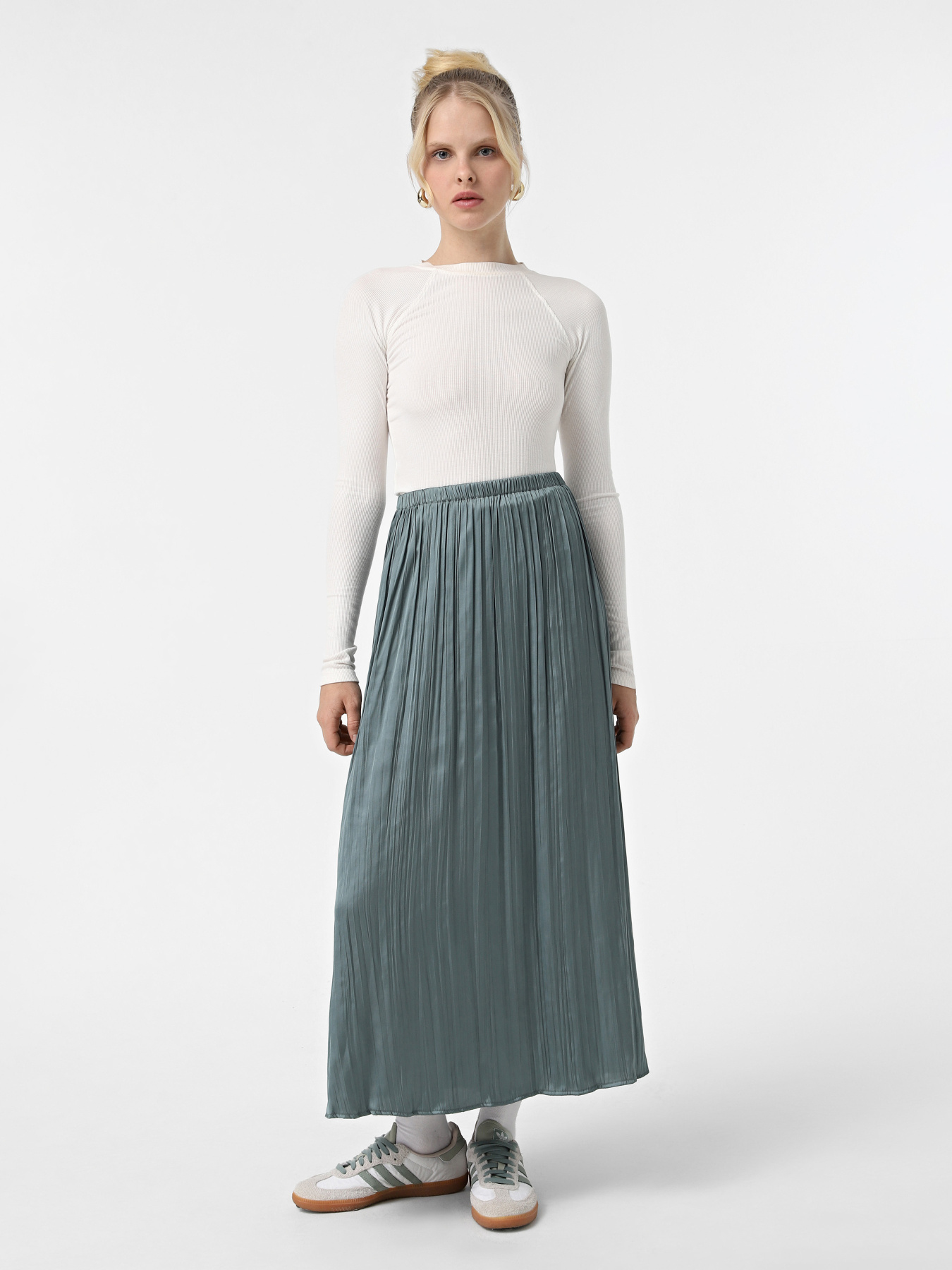 Спідниця максі Vero Moda модель 10314904_Balsam Green Фото