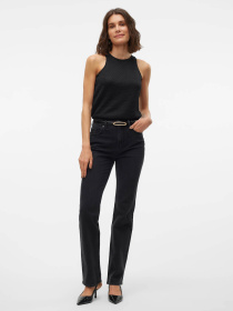 Прямі джинси Vero Moda модель 10315432_Black Denim Фото