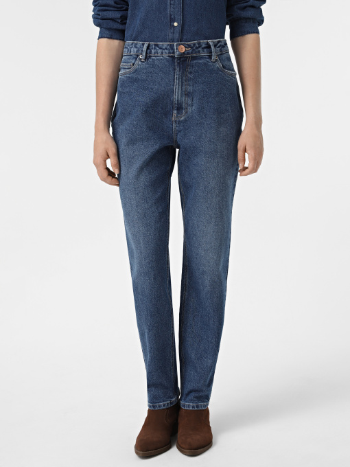 Джинсы мом Vero Moda модель 10317197_Medium Blue Denim Фото