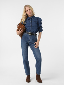 Рубашка Vero Moda модель 10323068_Dark Blue Denim Фото