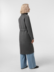 Пальто Vero Moda модель 10315046_Dark Grey Melange Фото