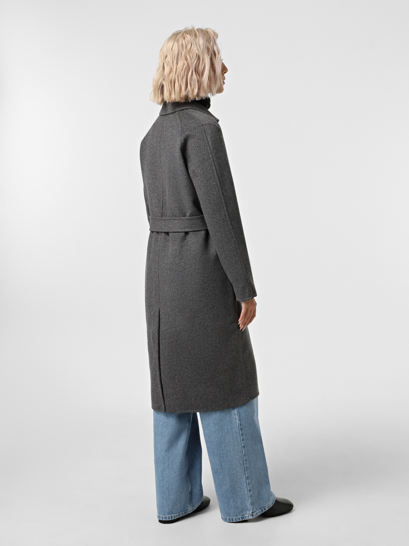 Пальто Vero Moda модель 10315046_Dark Grey Melange Фото