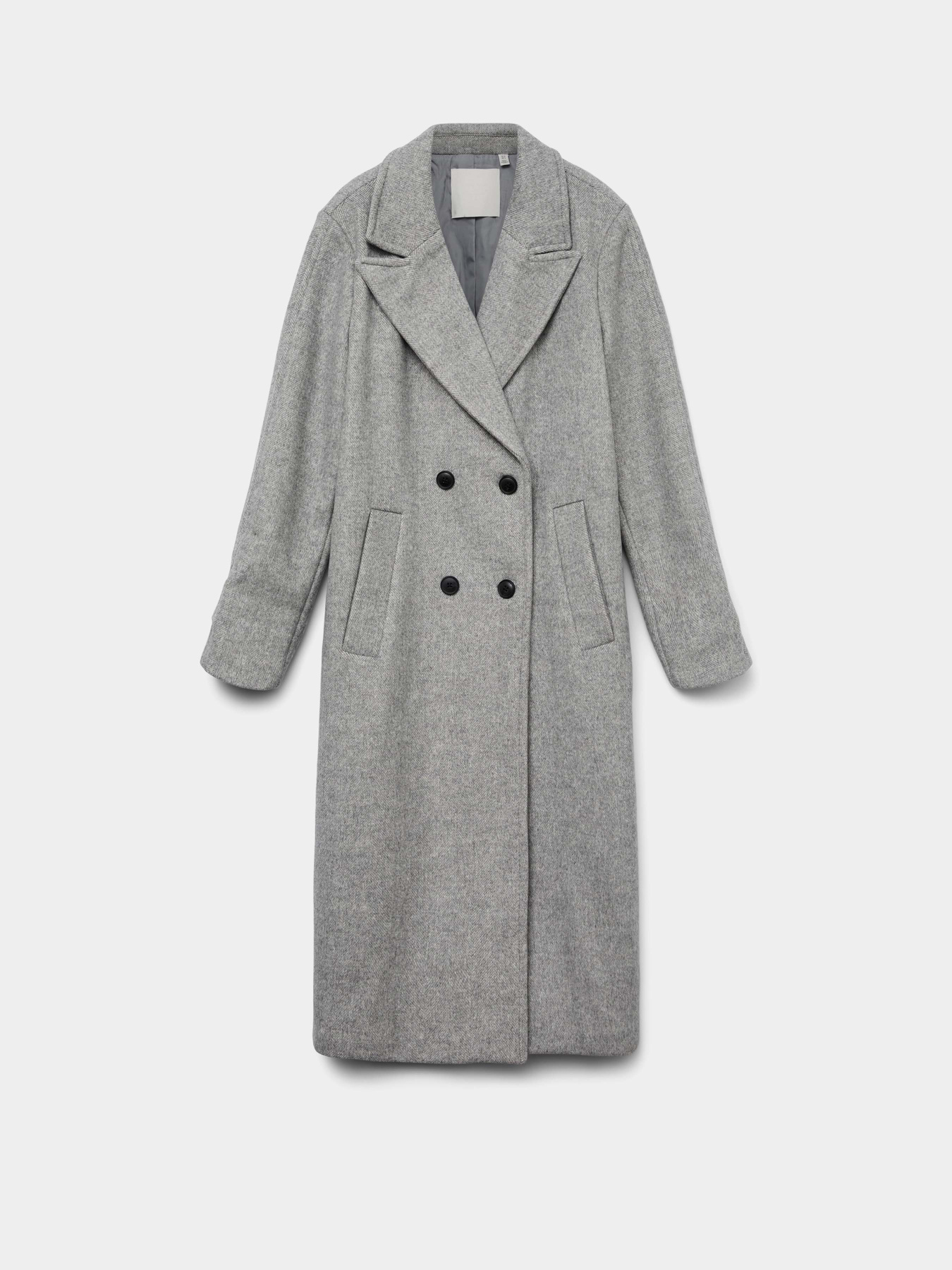 Пальто Vero Moda модель 10315047_Light Grey Melange Фото