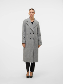 Пальто Vero Moda модель 10315047_Light Grey Melange Фото