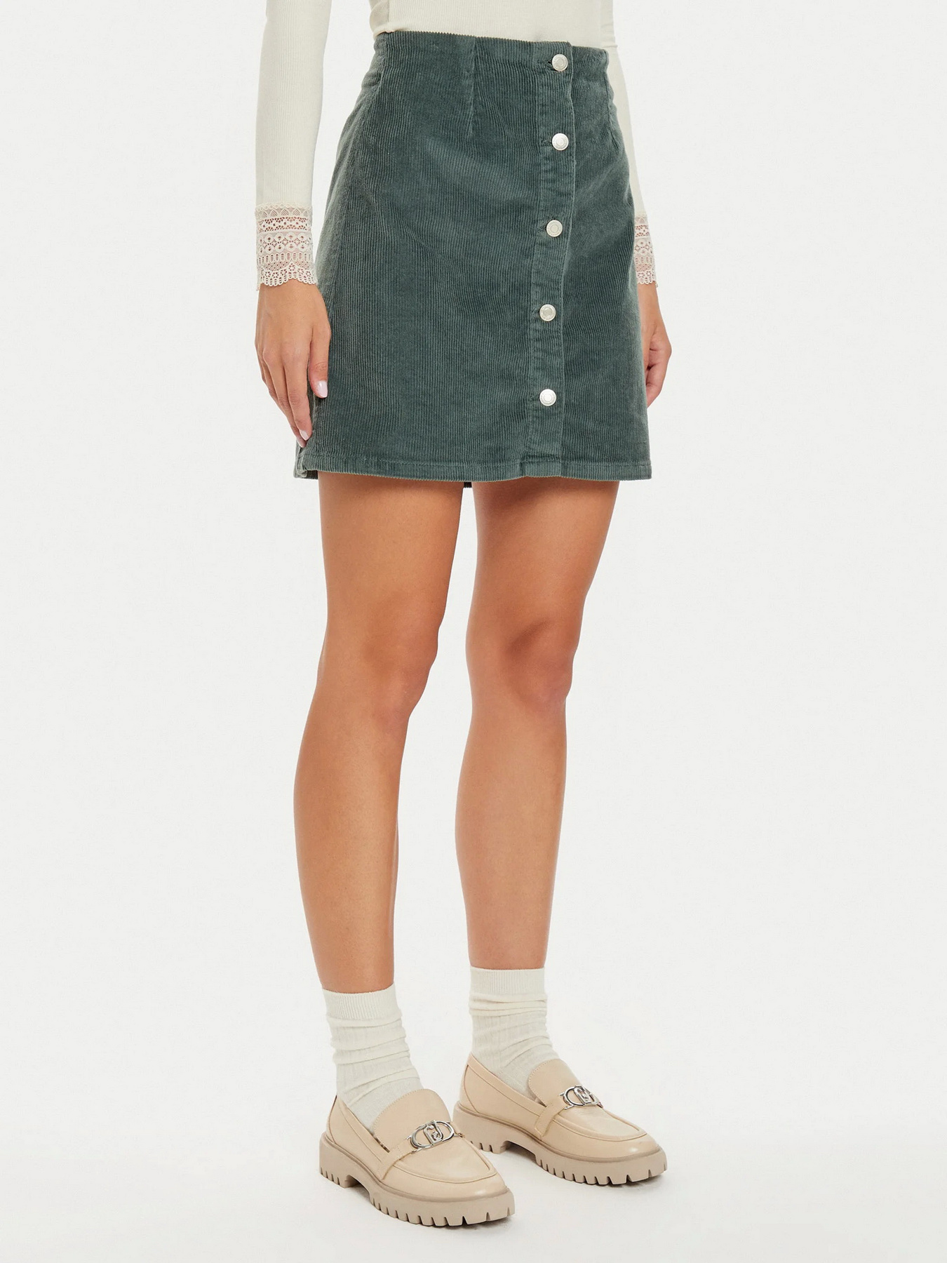 Юбка мини Vero Moda модель 10315342_Balsam Green Фото