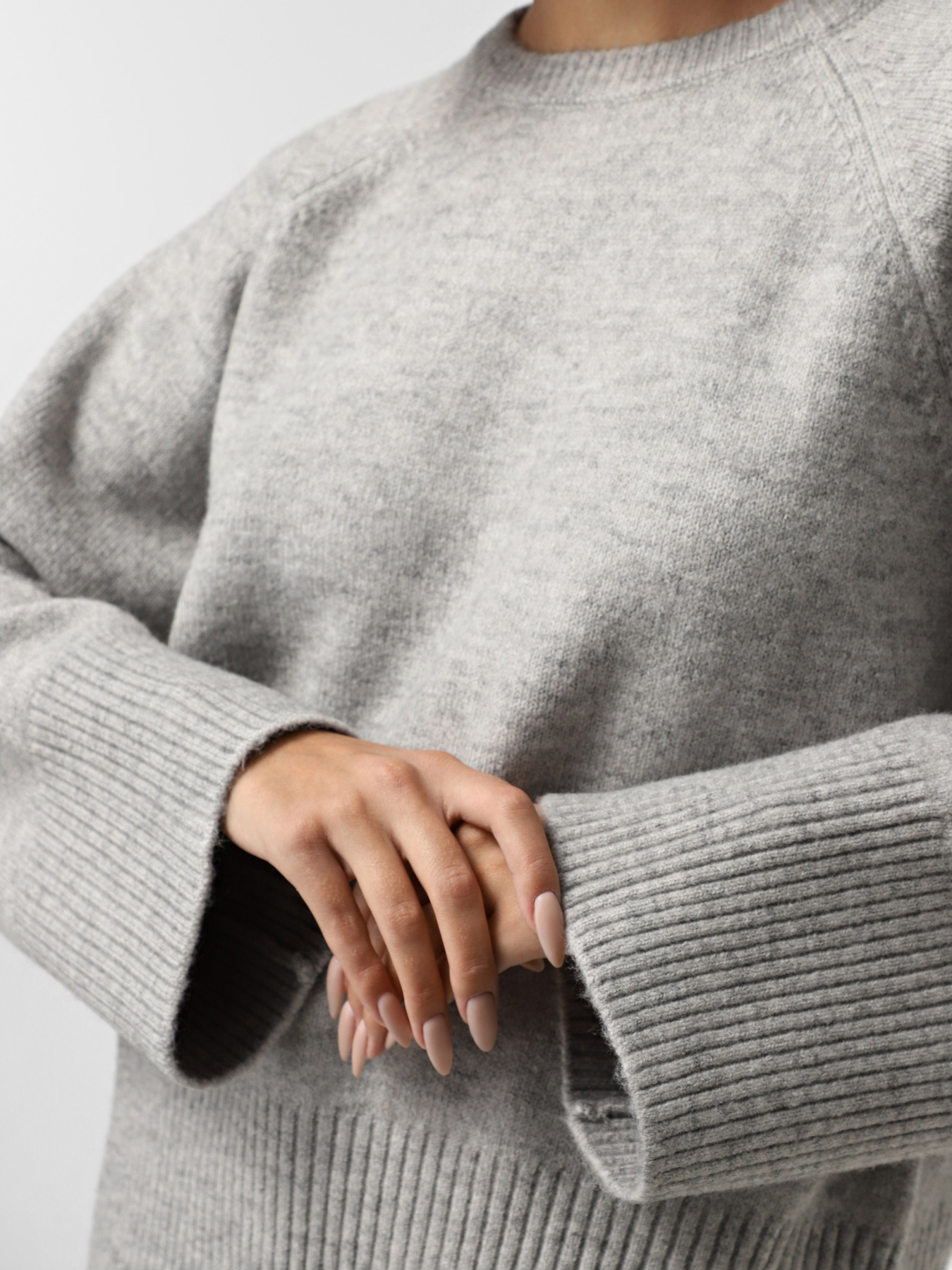 Джемпер Vero Moda модель 10315368_Light Grey Melange Джемпер Vero Moda модель 10315368_Light Grey Melange Фото