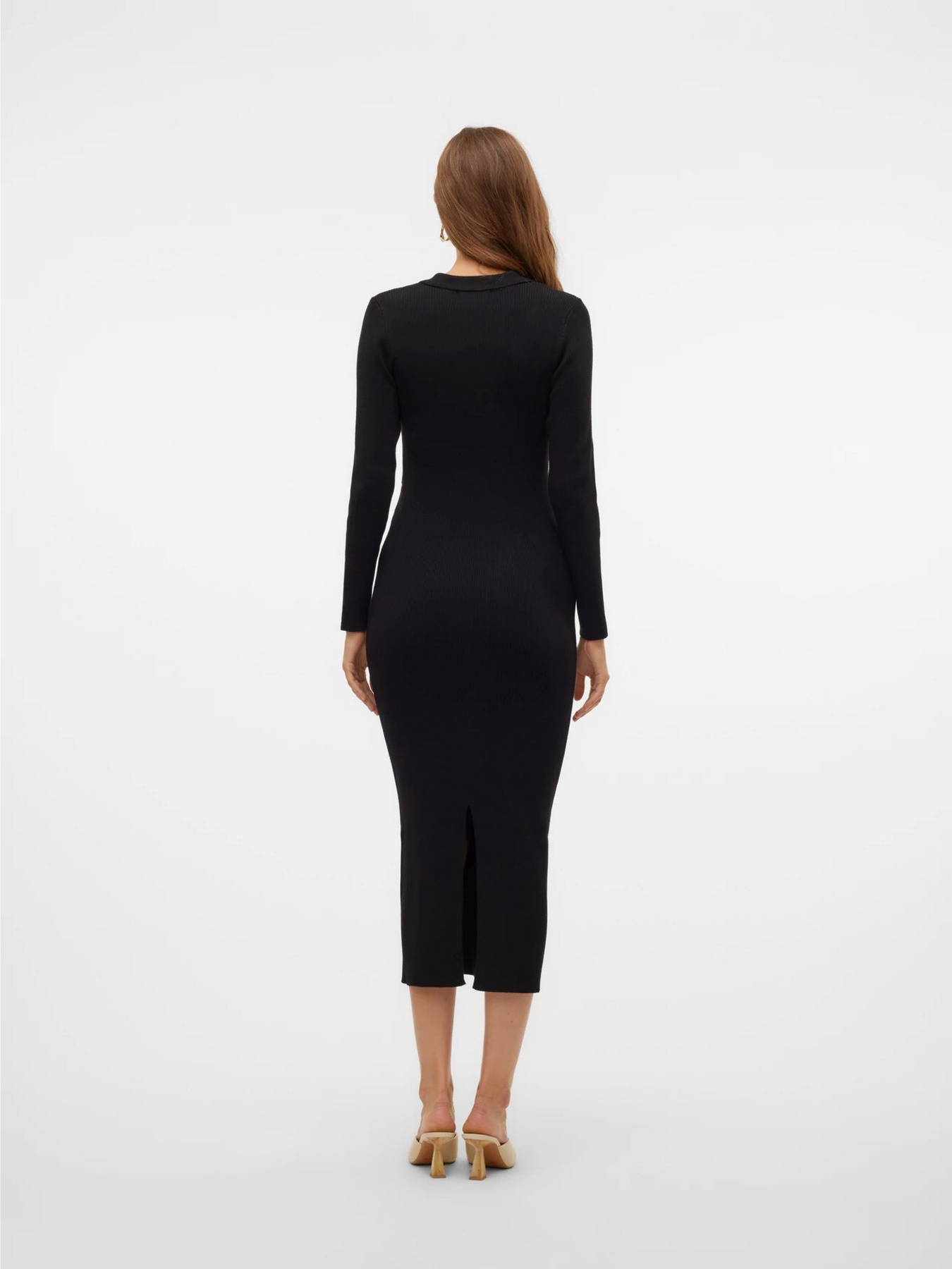 Платье миди Vero Moda модель 10315834_Black Фото