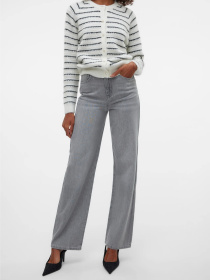 Прямі джинси Vero Moda модель 10316190_Medium Grey Denim Фото
