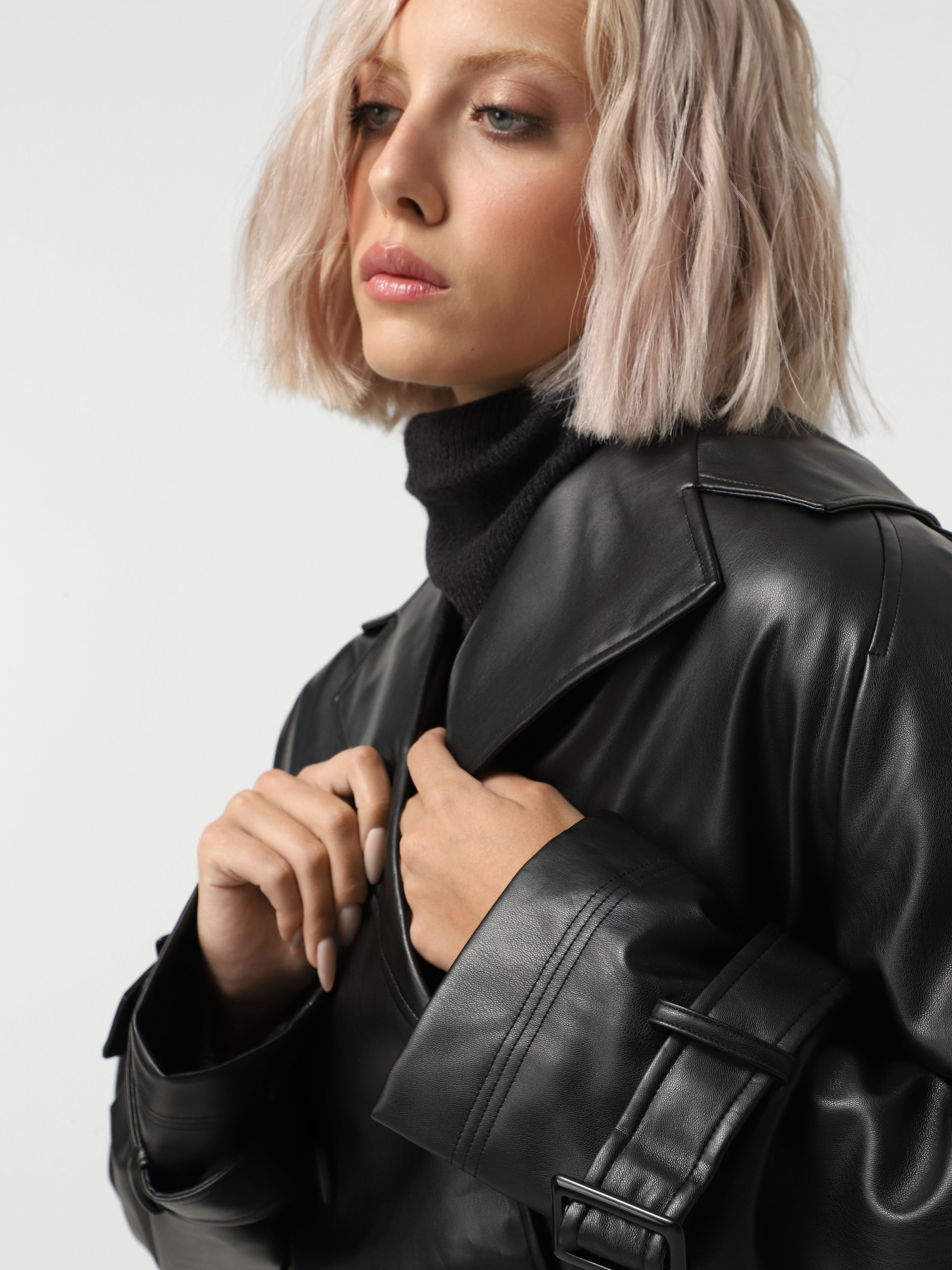 Куртка кожаная Vero Moda модель 10326740_Black Фото