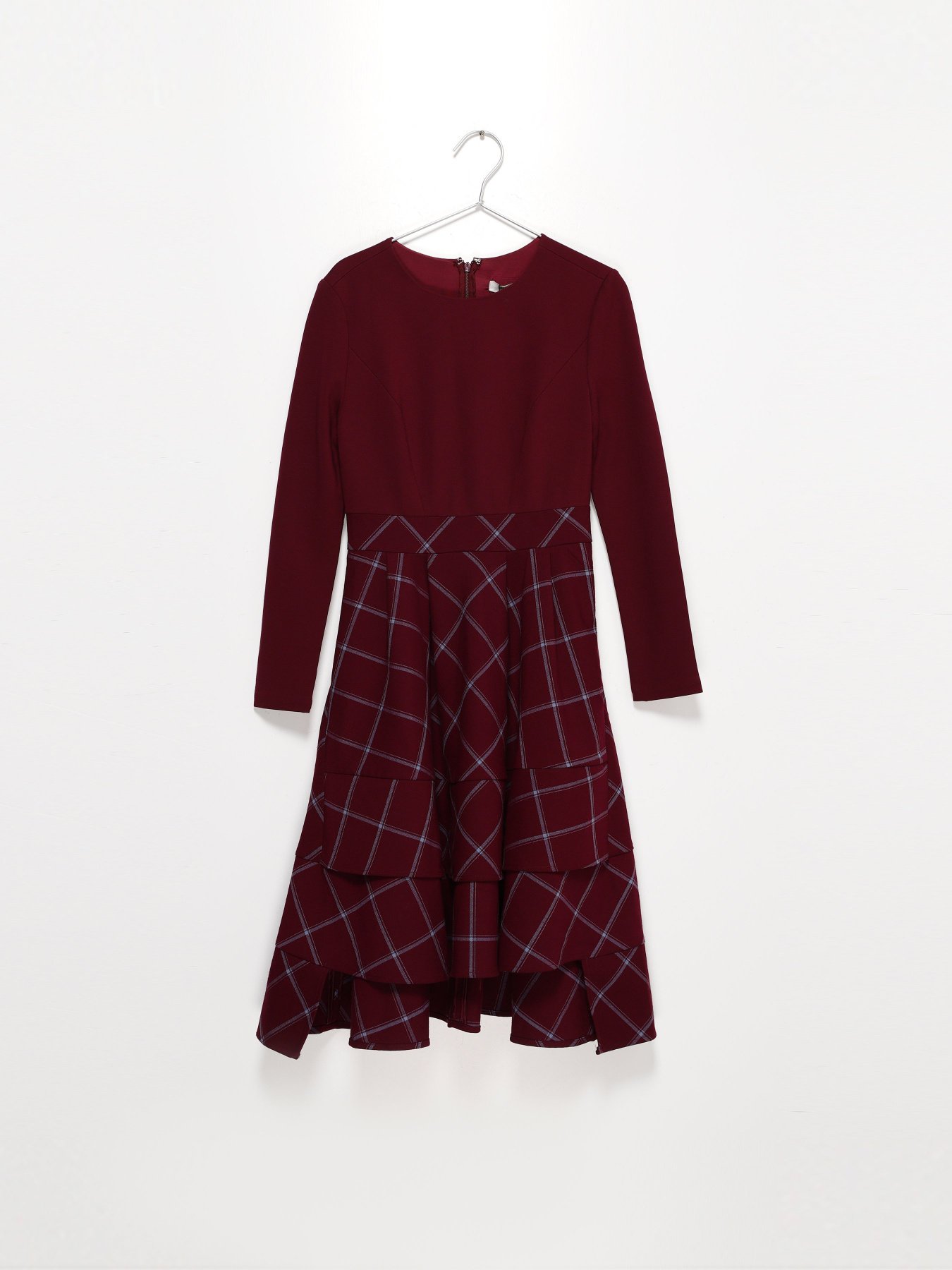 Сукня міді Vero Moda модель 31617D023092_т.пурпурний комб. Фото