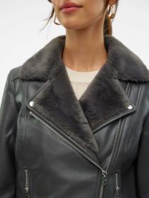 Дублянка Vero Moda Модель 10250405_Asphalt ASPHALT FAUX FUR Фото