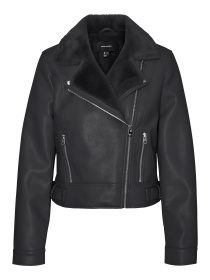 Дубленка Vero Moda модель 10250405_Asphalt ASPHALT FAUX FUR Фото