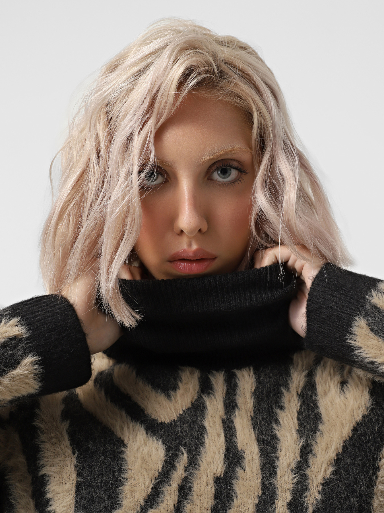 Светр Vero Moda модель 10314685_Black W. SILVER MINK Фото