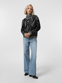 Свитер Vero Moda модель 10314685_Balsam Green W. BLACK Фото