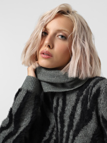 Свитер Vero Moda модель 10314685_Balsam Green W. BLACK Фото