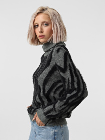 Свитер Vero Moda модель 10314685_Balsam Green W. BLACK Фото