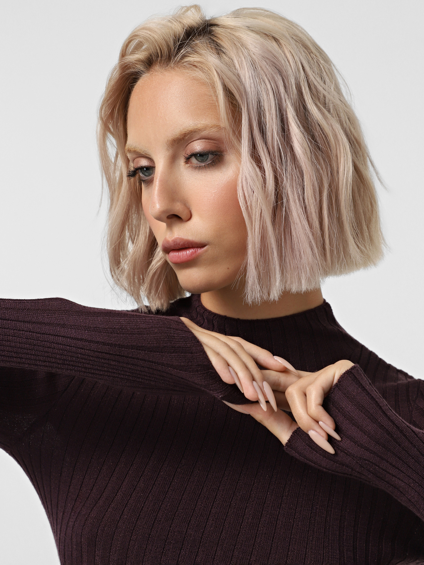 Водолазка Vero Moda модель 10314480_Plum Perfect W. DTM LUREX Фото