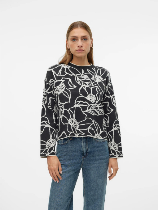 Джемпер Vero Moda модель 10314184_Black W. BIRCH Фото