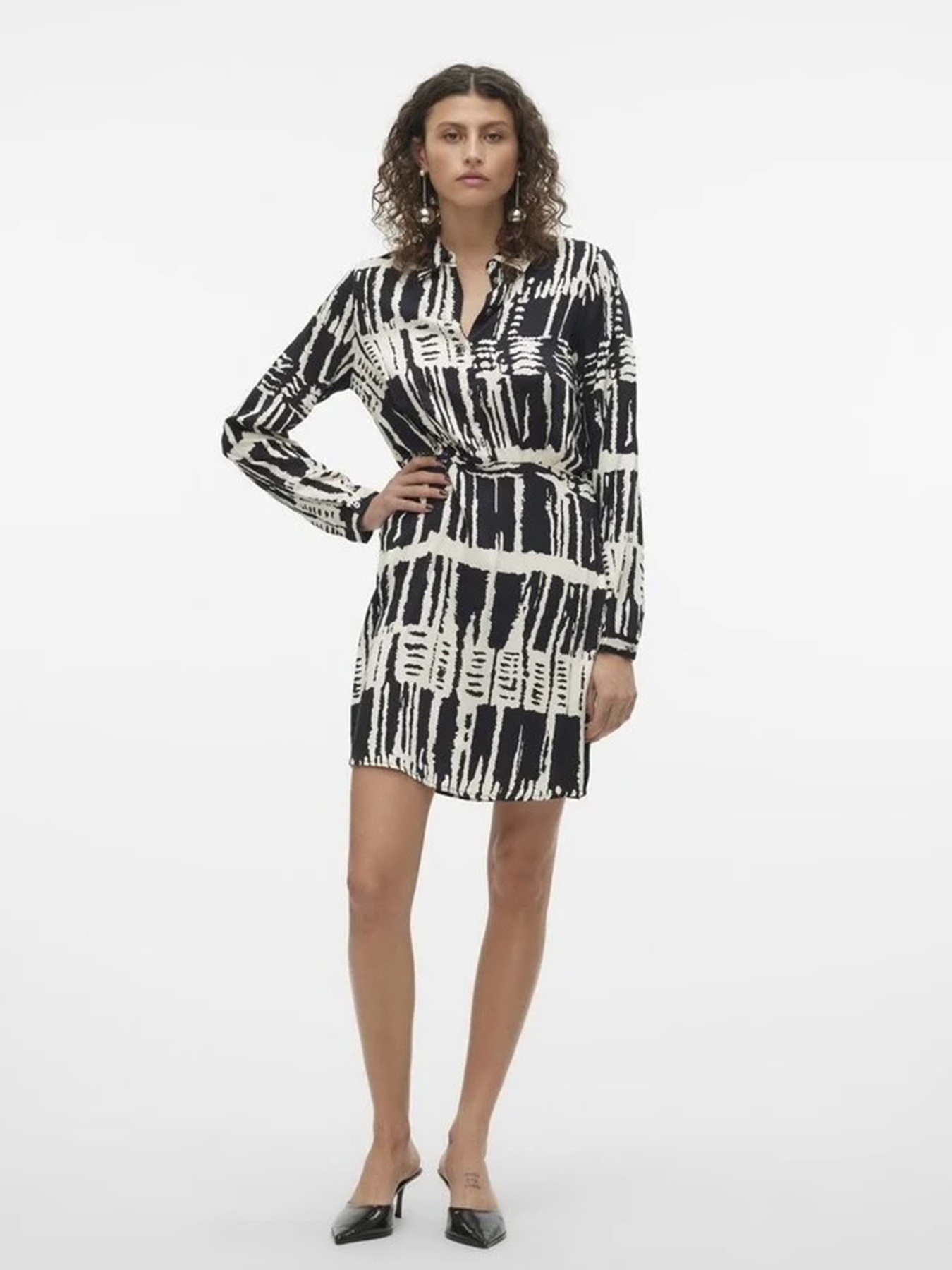 Платье мини Vero Moda модель 10314848_Black Cleo Фото