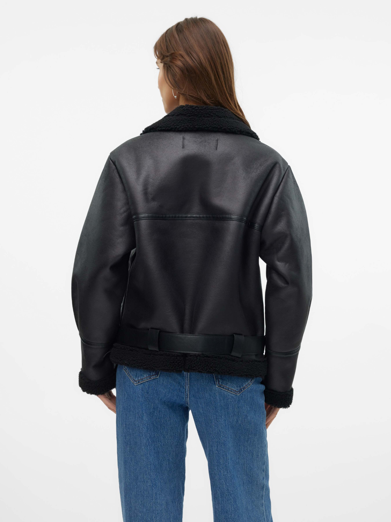 Дубленка Vero Moda модель 10316256_Black BLACK DETAIL Фото