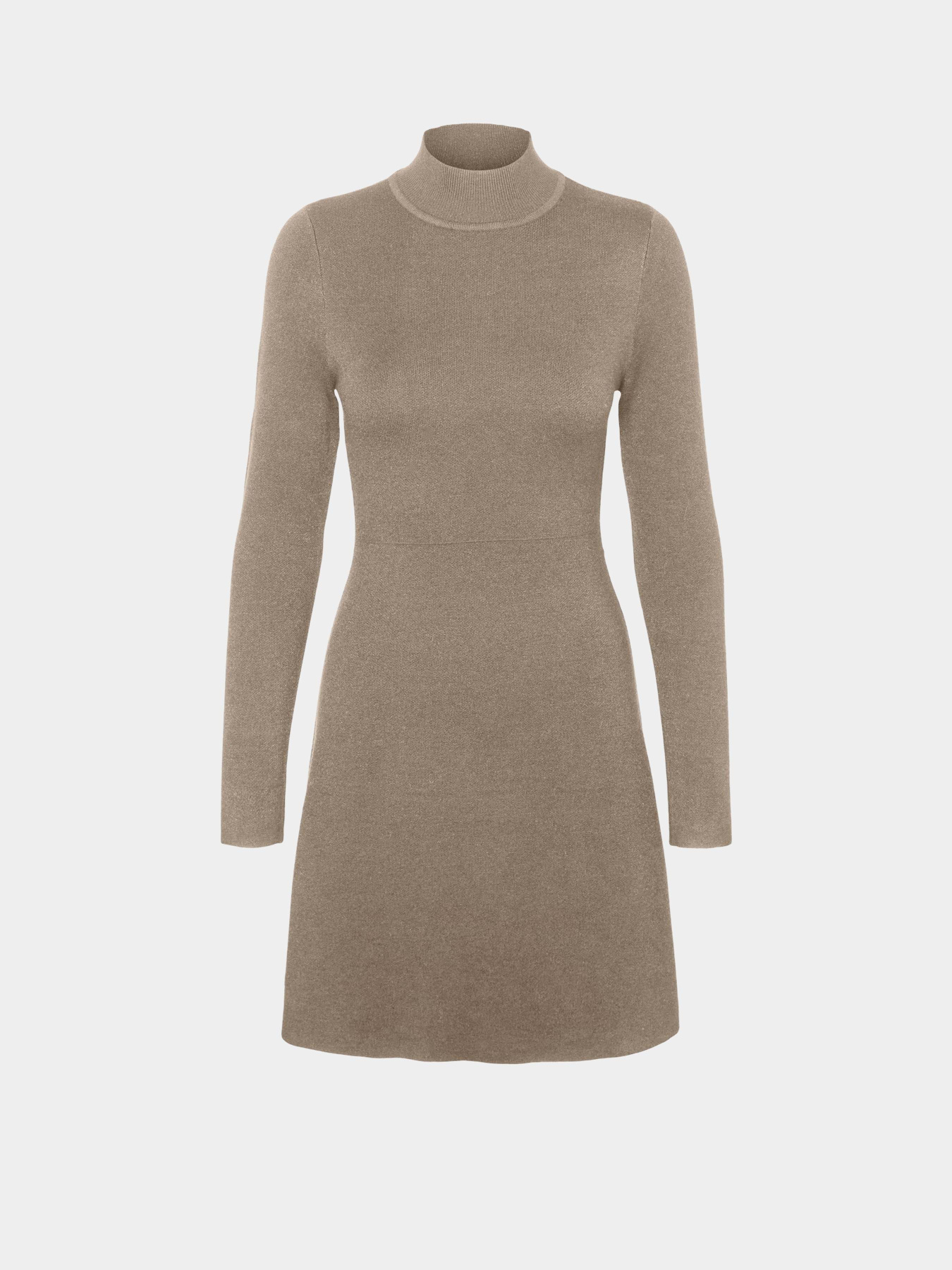 Платье мини Vero Moda модель 10311379_Silver Mink W. MELANGE Фото