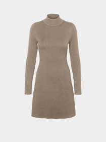 Платье мини Vero Moda модель 10311379_Silver Mink W. MELANGE Фото