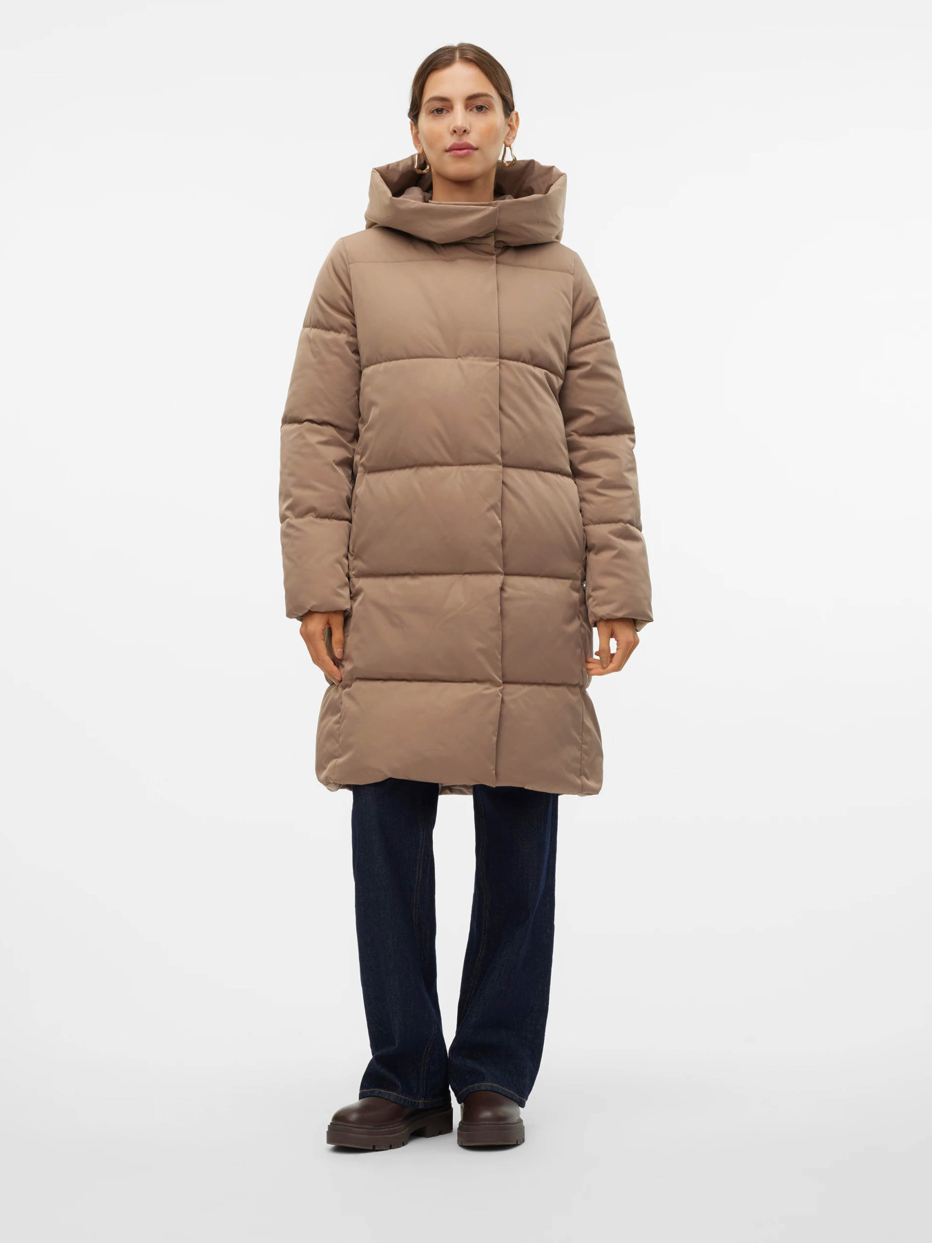 Зимова куртка Vero Moda модель 10300030_Fossil Фото