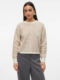 Джемпер Vero Moda модель 10309598_Birch W. SILVER MINK MELAN Фото